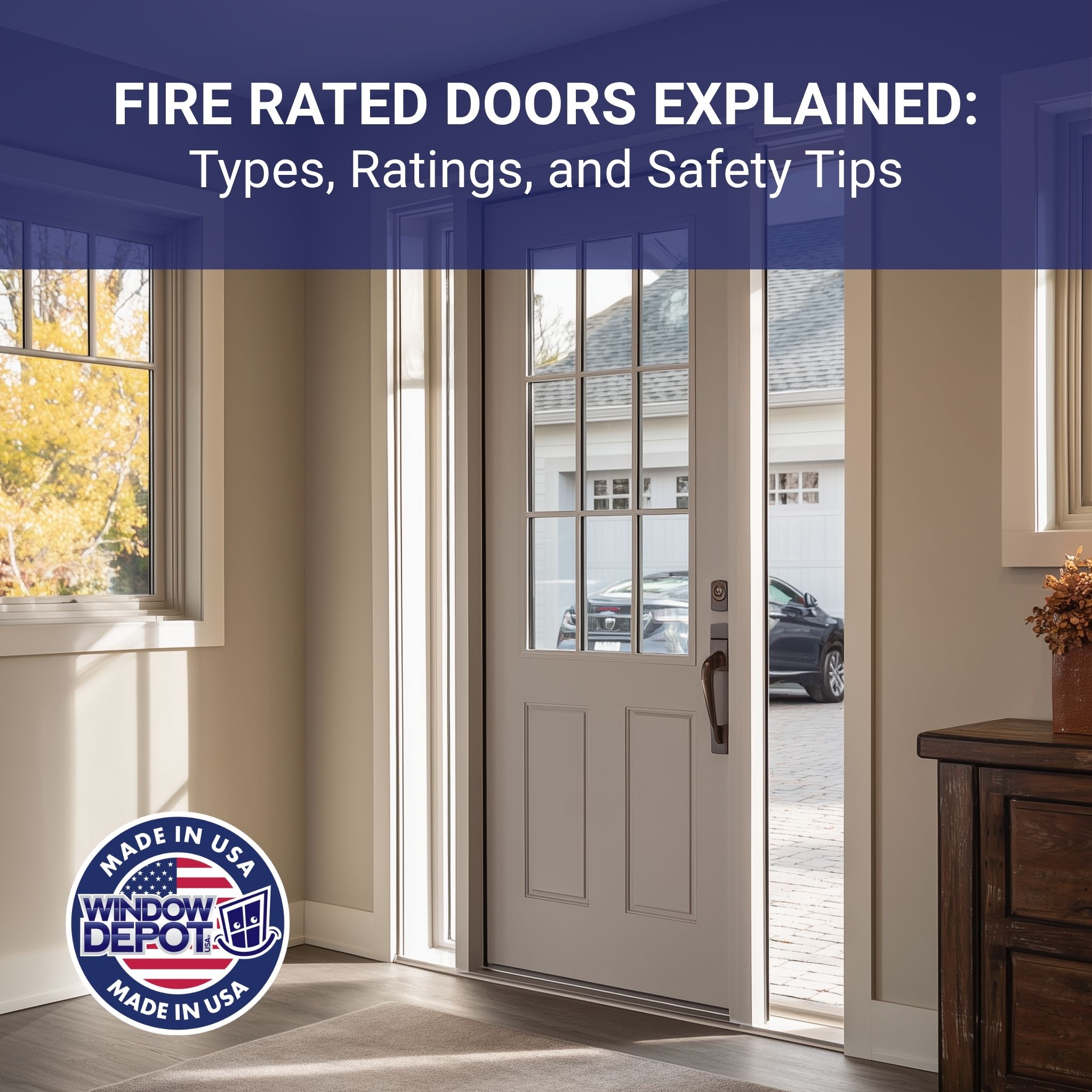 What Is A Fire Rated Door: A Dallas Homeowners Safety Guide